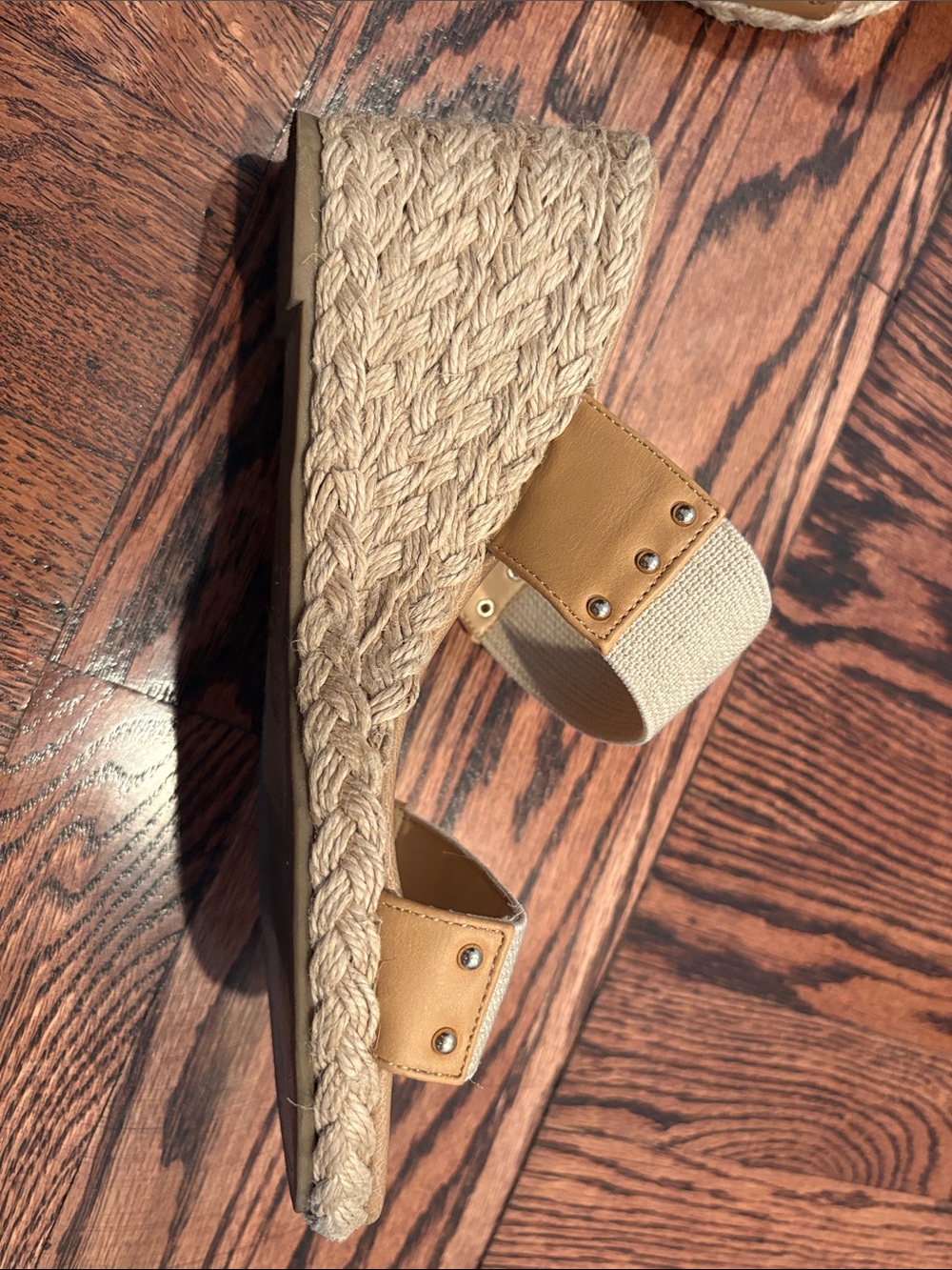 Tommy Bahama Natural Beige Double-Strap Slide Sandals - Picture 3 of 4